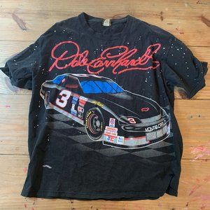 Vintage Nascar 90's Dale Earnhardt Streetwear Tshirt